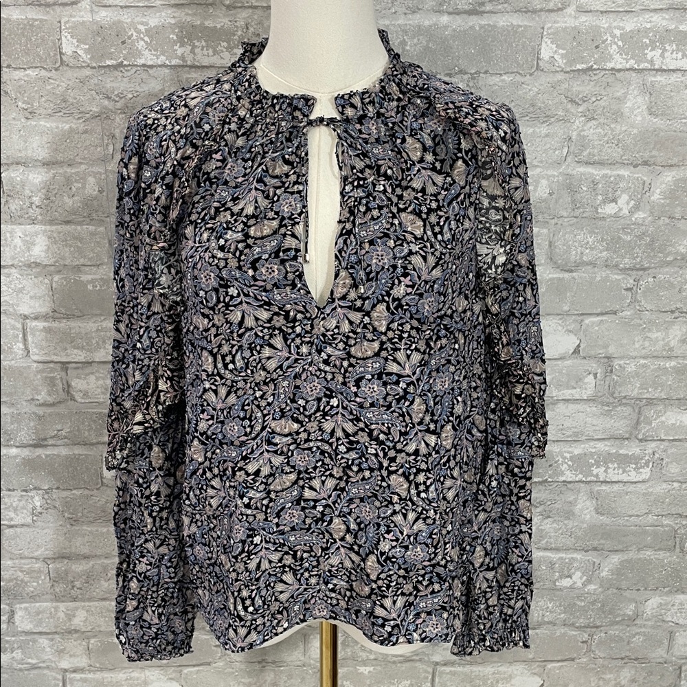 Intermix Maura Printed Blouse